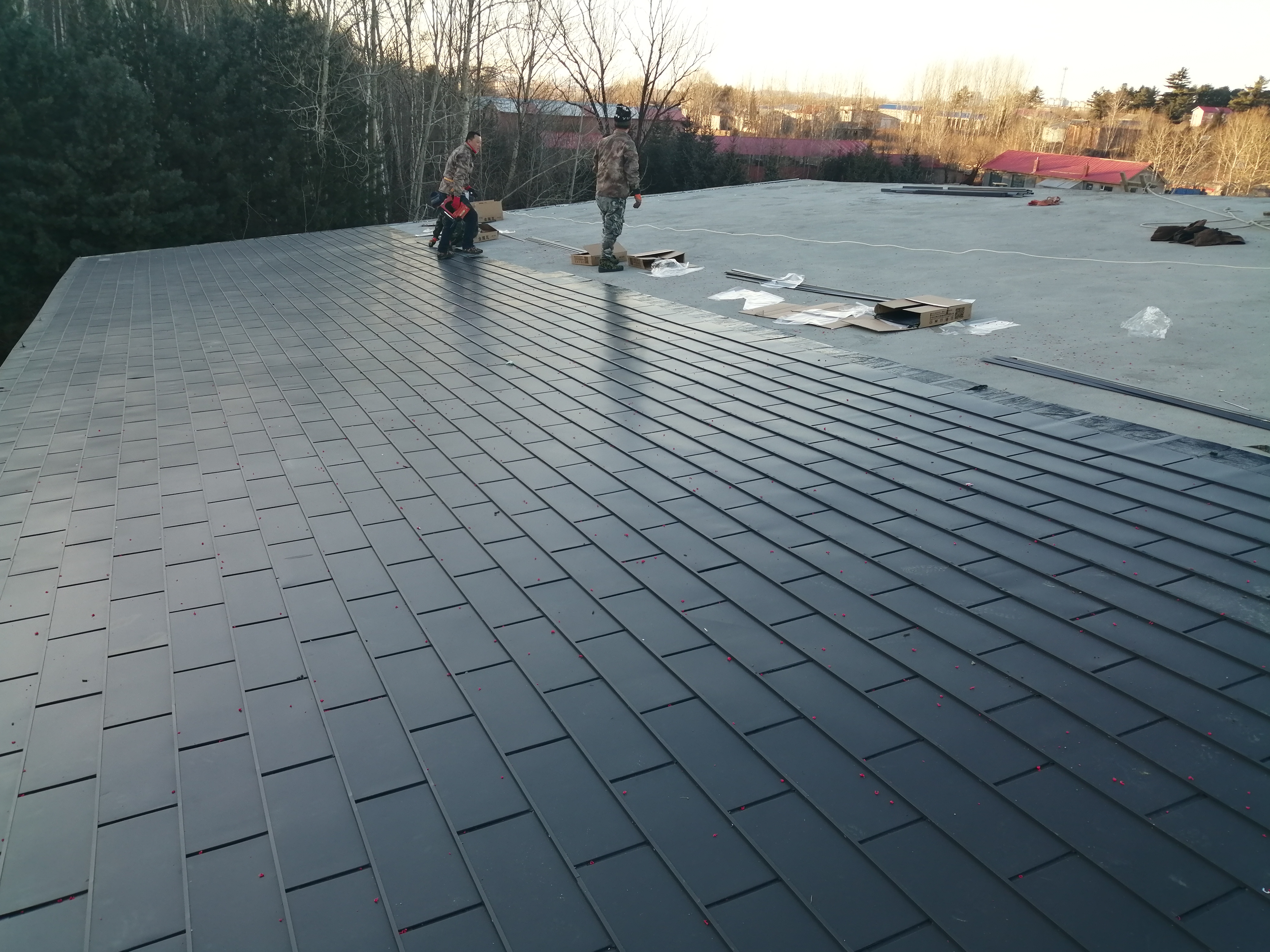 奧美金屬瓦建筑