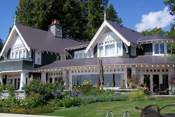 金屬復合瓦建筑