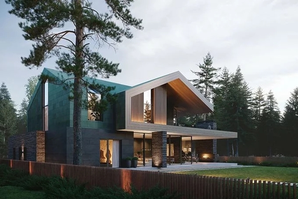 金屬復(fù)合瓦建筑