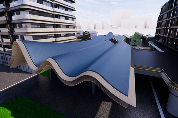 金屬?gòu)?fù)合瓦屋面